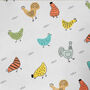 Chicken Wrapping Paper Roll / Folded, Multicoloured, thumbnail 2 of 2
