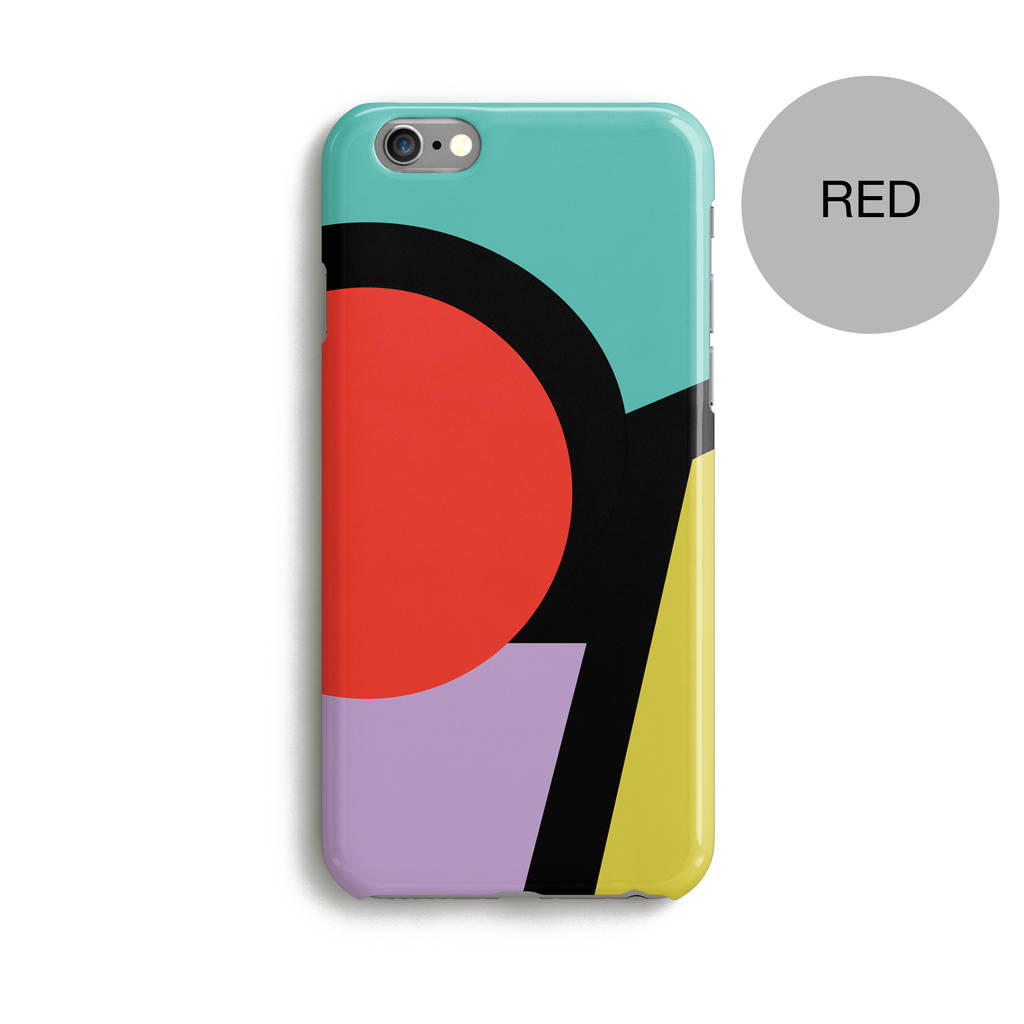 Around The Circle Phone Case, Geometric, More Colours By Harper & Blake