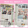 Saracens Personalised Rugby Newspaper Book, thumbnail 9 of 12