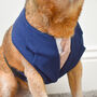 Navy And Pink Dog Wedding Suit, thumbnail 4 of 9
