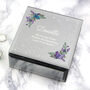 Floral Butterfly Personalised Trinket Box, thumbnail 4 of 8