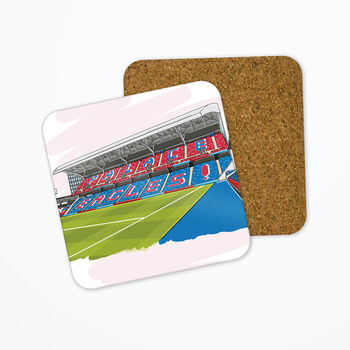 Personalised Crystal Palace Coaster, Selhurst Park Stadium, 3 of 3