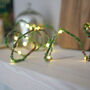 Recycled Sari Silk Fairy Light String, thumbnail 2 of 9