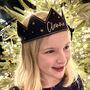 Personalised Felt Glittery Crown, thumbnail 3 of 3