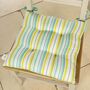 Pastel Striped Dining Seat Pads, thumbnail 7 of 8