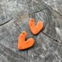 Love Heart Hoop Earrings, thumbnail 2 of 10