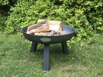 Steel Fire Pits Available In Three Sizes, 6 of 6