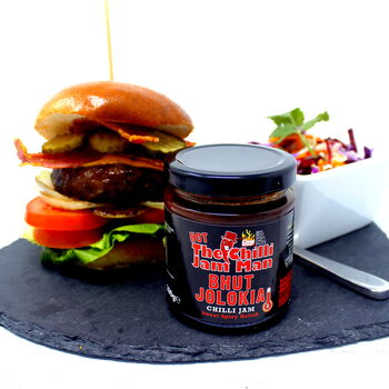 'Ho Ho Hot Christmas' Personalised Chilli Jam, 4 of 8