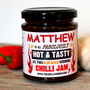 'Hot And Tasty' Personalised Chilli Jam, thumbnail 3 of 9