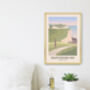 South Downs Way National Trail Poster Art Print, thumbnail 2 of 8