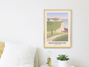 South Downs Way National Trail Poster Art Print, 2 of 8