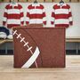 Genuine Sportsball Rugby Wallet, thumbnail 1 of 5