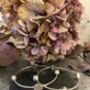 Silver Plated Bangle With Four Semi Precious Stones, thumbnail 8 of 10