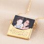 Personalised Envelope Locket Necklace With Hidden Photo, thumbnail 8 of 9