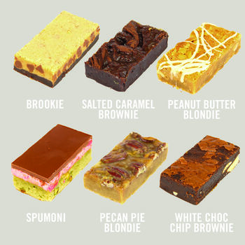 Pick Your Own Box Of Six Brownies / Blondies, 2 of 5
