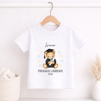 Personalised Nursery Graduate T Shirt, 3 of 8