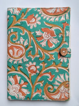 Colourful Handmade Block Printed Passport Covers, 3 of 7