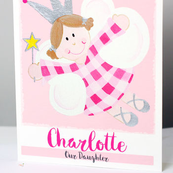 Personalised Fairy Relation Birthday Card, 4 of 7