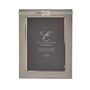 Personalised Love Knot Silver Plated Frame – 5x7, thumbnail 4 of 6
