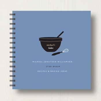 Personalised Baking Lover's Recipe Book, 10 of 10