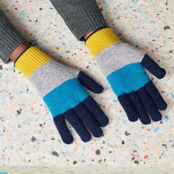 Men's Lambswool Gloves And Fingerless Mitts, 5 of 12