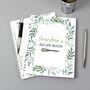 Personalised Botanical Recipe Journal For Grandma, thumbnail 1 of 2