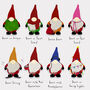Personalised Christmas Gonks Mug And Sweet Set, thumbnail 5 of 9
