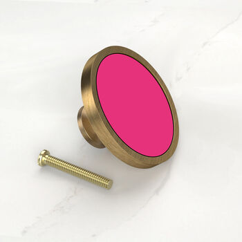 Pink Colourful Cabinet Drawer Door Knobs, 9 of 11