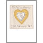 Personalised Golden 50th Wedding Anniversary Card, thumbnail 2 of 12