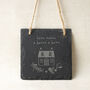 Square Slate Hanger Love Makes A House A Home, thumbnail 1 of 2