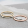 9ct Gold Halo Ring. Stackable Ring, thumbnail 4 of 10