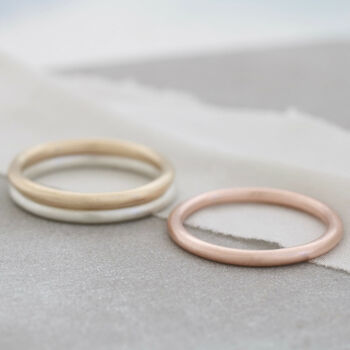 9ct Gold Halo Ring. Stackable Ring, 4 of 10