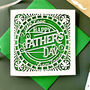Personalised Papercut Father's Day Card, thumbnail 2 of 5