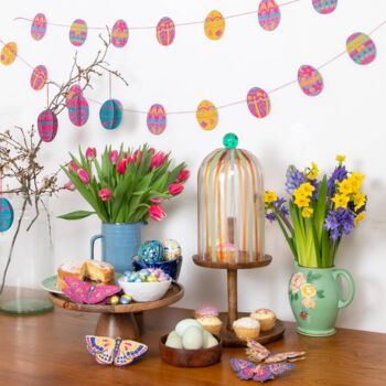 Small Easter Egg Garland, 3 of 8