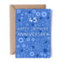 Sapphire Floral 45th Anniversary Card, thumbnail 3 of 3