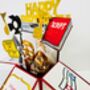 Theatre Themed 3D Birthday Card, thumbnail 2 of 5