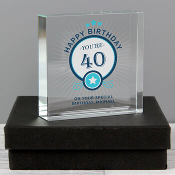 Happy Birthday Milestone Crystal Token, 2 of 5
