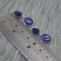 Blue Sapphire 925 Silver September Birthstone Earrings, thumbnail 11 of 12