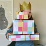 Pastel Patchwork Quilt Wrapping Paper, thumbnail 9 of 9