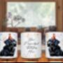Personalised Black Labrador Birthday Congratulations Party Gift Mug, thumbnail 2 of 2