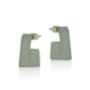 Sage Green Resin Earrings, thumbnail 1 of 1