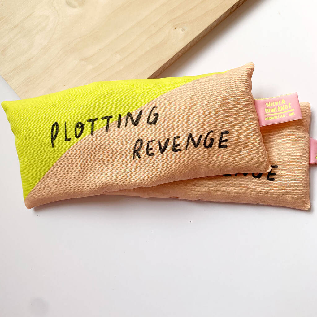 Plotting Revenge Lavender Eye Pillow, 1 of 3