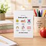 Thank You Teacher Card Personalised, thumbnail 1 of 6