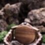 Edinburgh Personalised Wood Watch For Men Made From Walnut, thumbnail 7 of 10