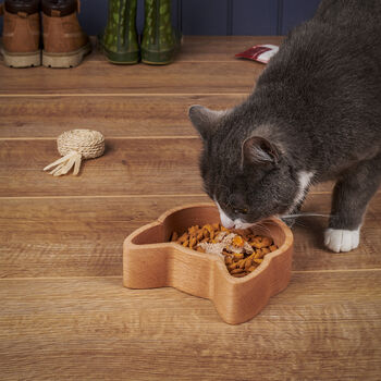 Personalised Eco Friendly Cat Food Bowl Made In Britain, 2 of 7