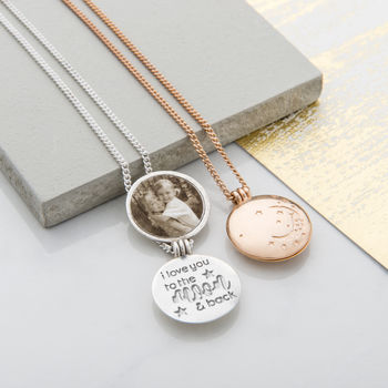 I Love You To The Moon And Back Locket, 5 of 10