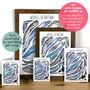 Whales Of Britain Art Blank Greeting Card, thumbnail 3 of 9