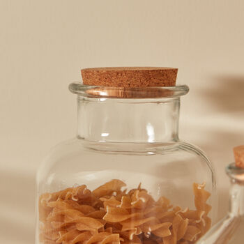 Large Glass Bottle With Cork Lid, 4 of 5