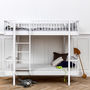 Children's Luxury Bunk Bed In White, thumbnail 1 of 4