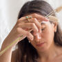 Silver Or Gold Plated Twisted Double Ring, thumbnail 4 of 6